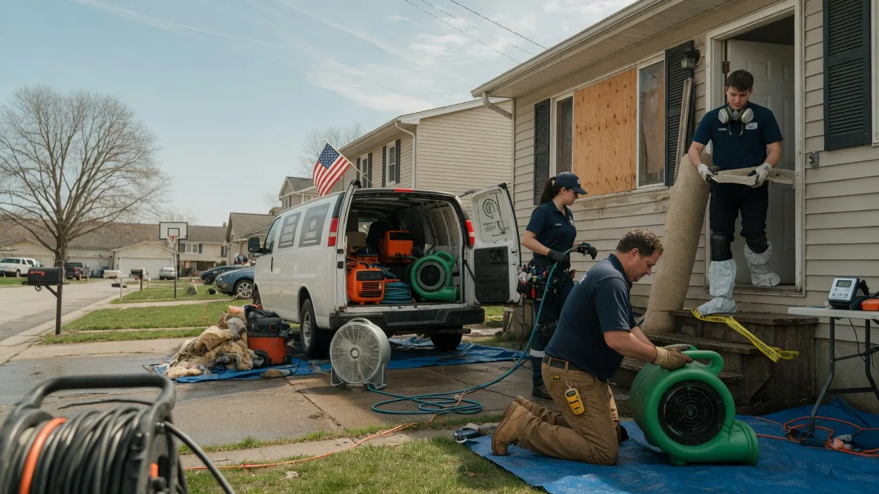 Water Damage Restoration in Okawville, IL near me